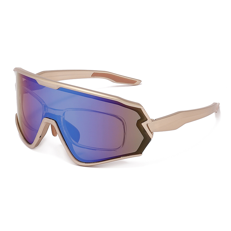 Gafas de sol anti UV al aire libre a prueba de viento de ciclismo de marco grande