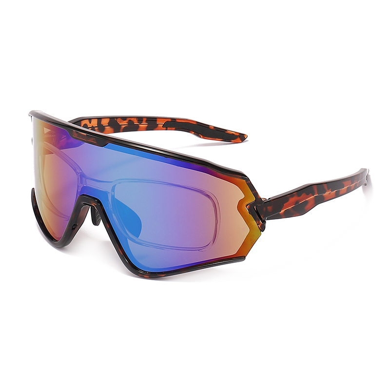 Gafas de sol anti UV al aire libre a prueba de viento de ciclismo de marco grande