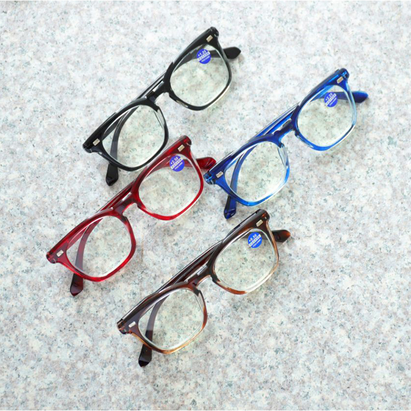 Gafas de lectura HD anti-azules de moda para hombres y mujeres