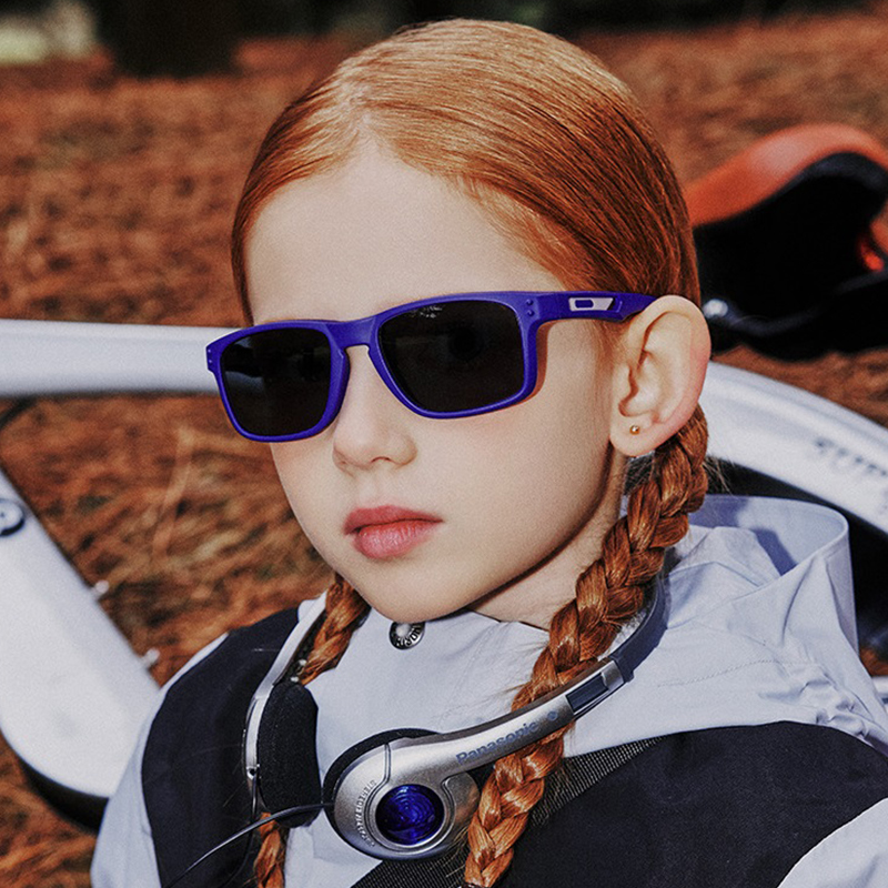 Gafas de sol polarizadas de ciclismo para niños con protección UV