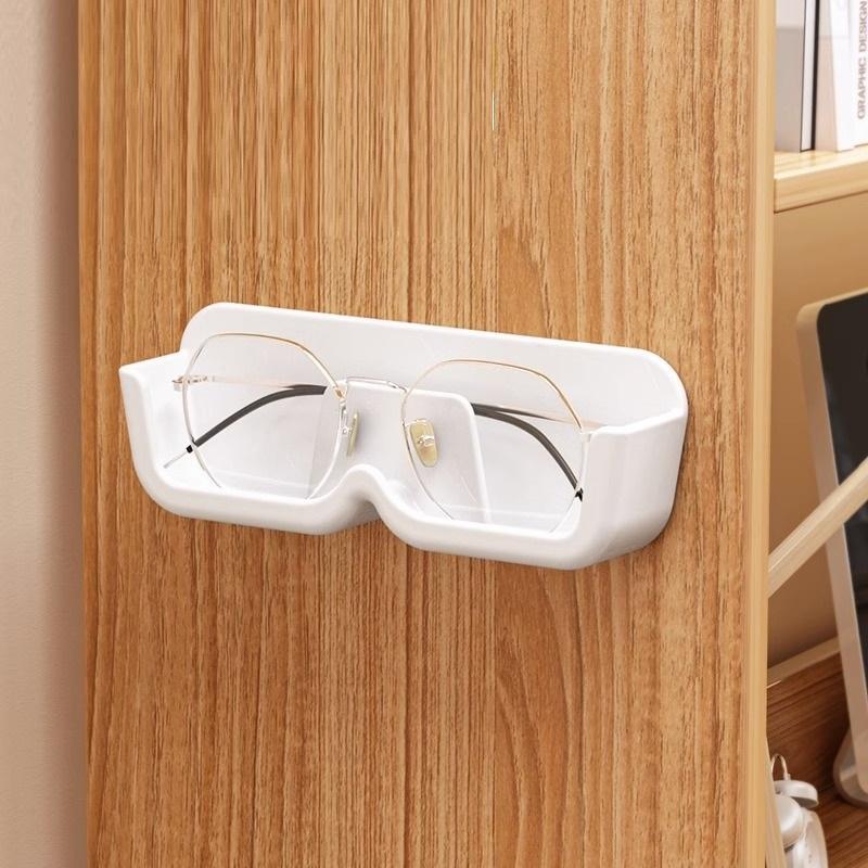 Estuche para almacenamiento de gafas no poroso montado en la pared