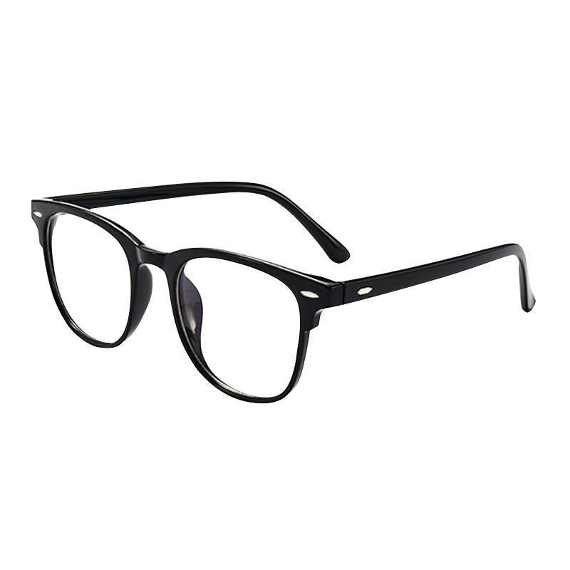 Gafas redondas transparentes para hombre y mujer, lentes antiluz azul