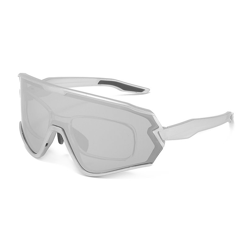 Gafas de sol anti UV al aire libre a prueba de viento de ciclismo de marco grande