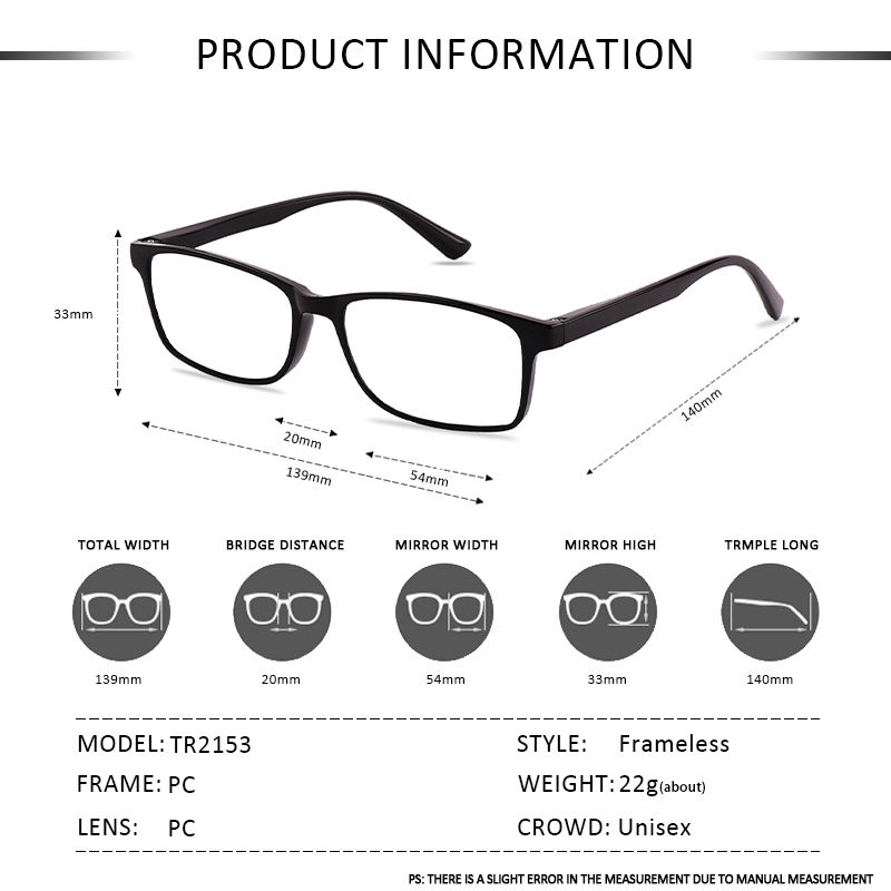 Prácticas gafas de lectura HD ultraligeras